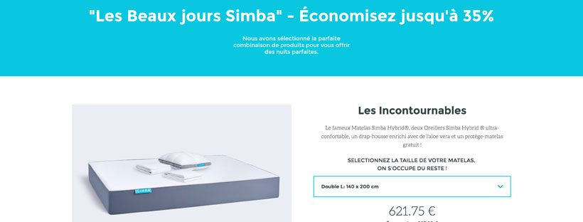 Les beaux jours Simba offrent jusqu’à 35% de réduction sur des packs
