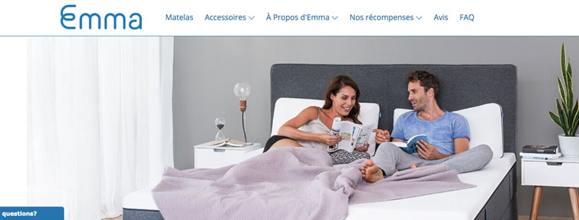 Emma est noté 4,64 / 5 via le label indépendant Trusted Shops